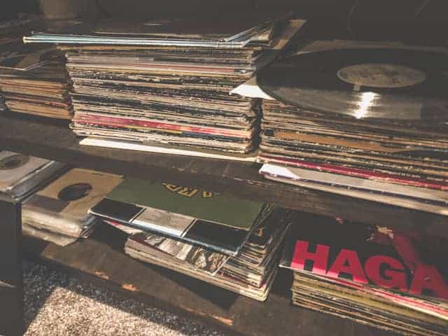 Determining a vinyl record's worth.